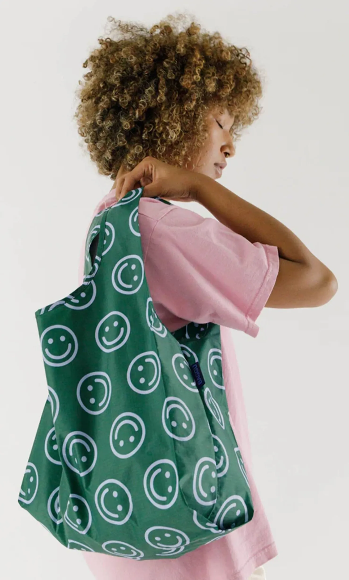 Baggu Shopper - Forest Happy