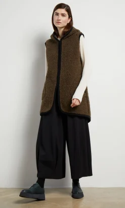 Bigger Rambler Gilet - Peat Brown