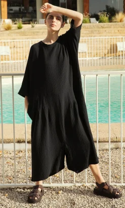 Black Culotte Dress