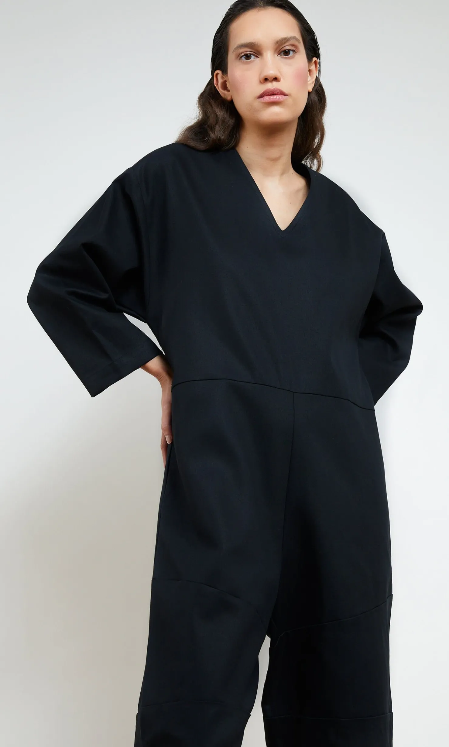Blackish Overalls - Long Sleeve