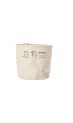 Canvas Plant Pot Covers - Set Of Three