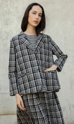 Corta Check Jacket