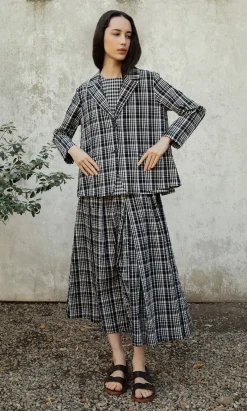 Corta Check Jacket