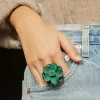 Daisy Leather Ring