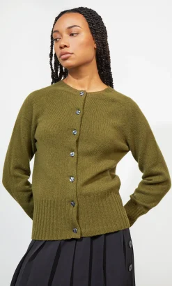 Derby Cardigan - Green
