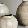 Ecru Moon Vase