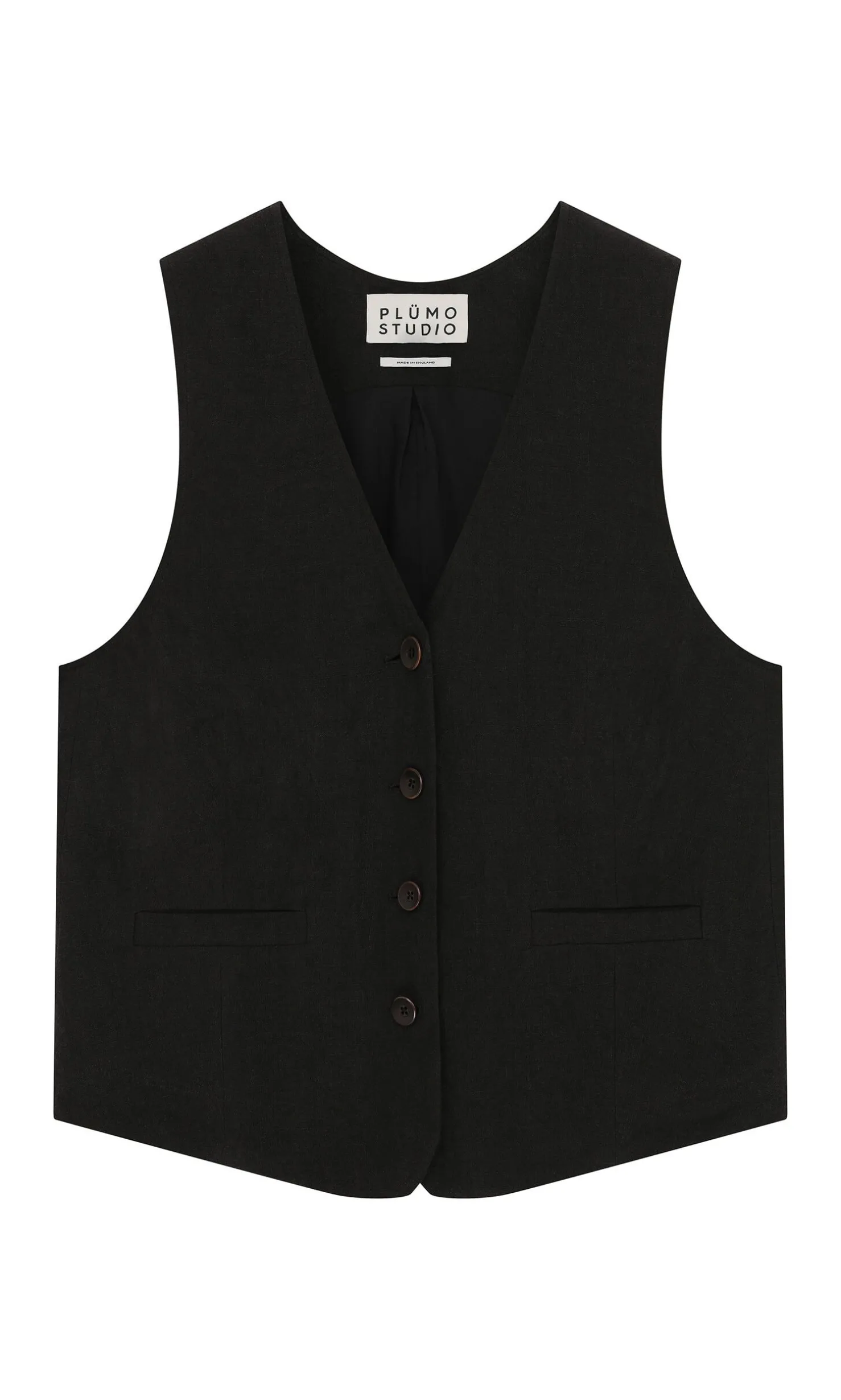 Frida Waistcoat - Black