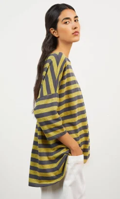 Grigo Stripe Top