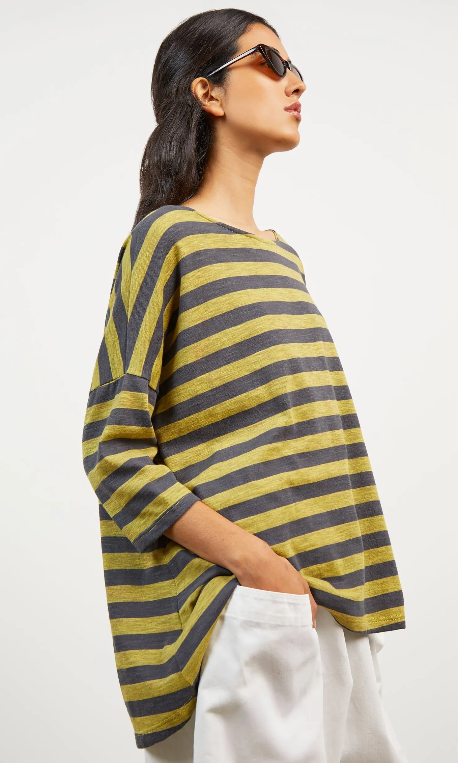 Grigo Stripe Top