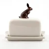 Hare Butter Dish