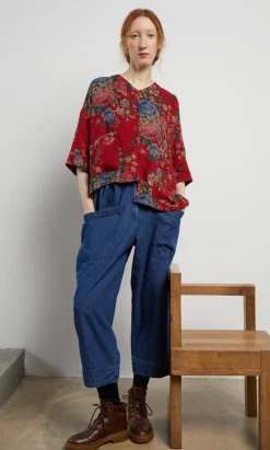 Liu Pocket Top - Red