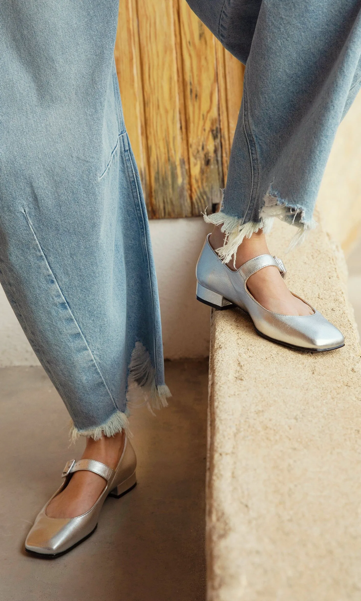 Low Mary Janes