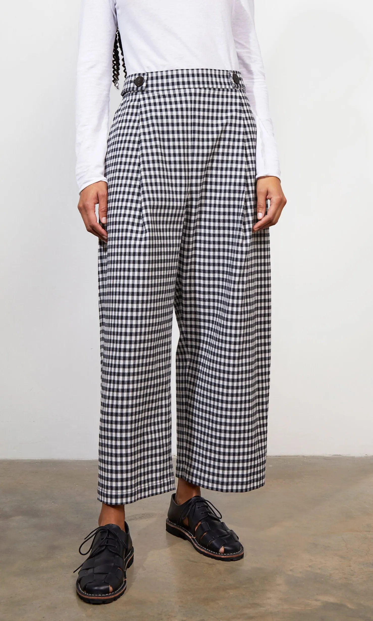 Milano Gingham Pants