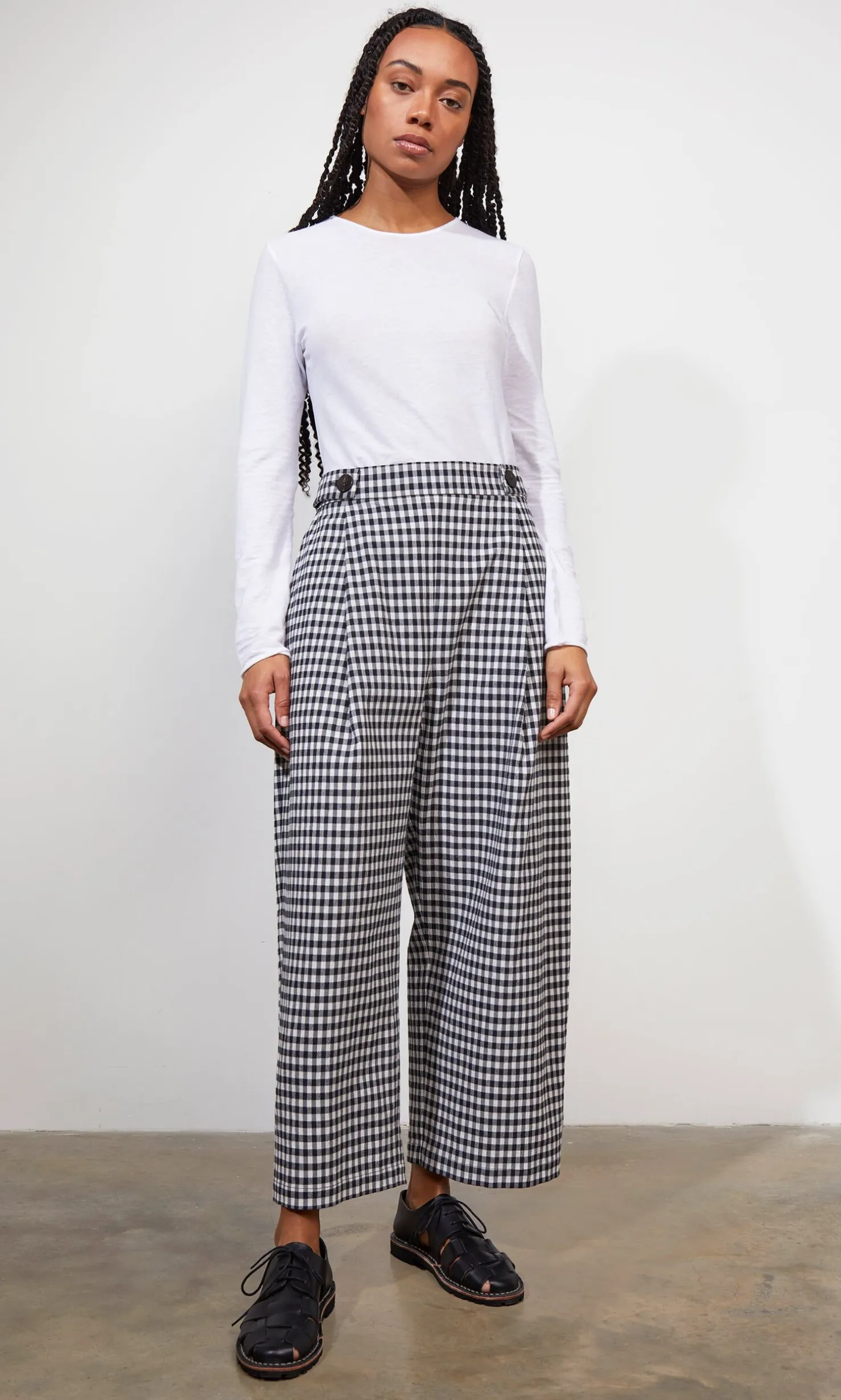 Milano Gingham Pants