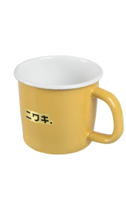 Mustard Yellow Enamel Mug
