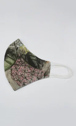 Organic Linen Mask - Botanical