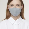 Organic Linen Mask - Grey Skies