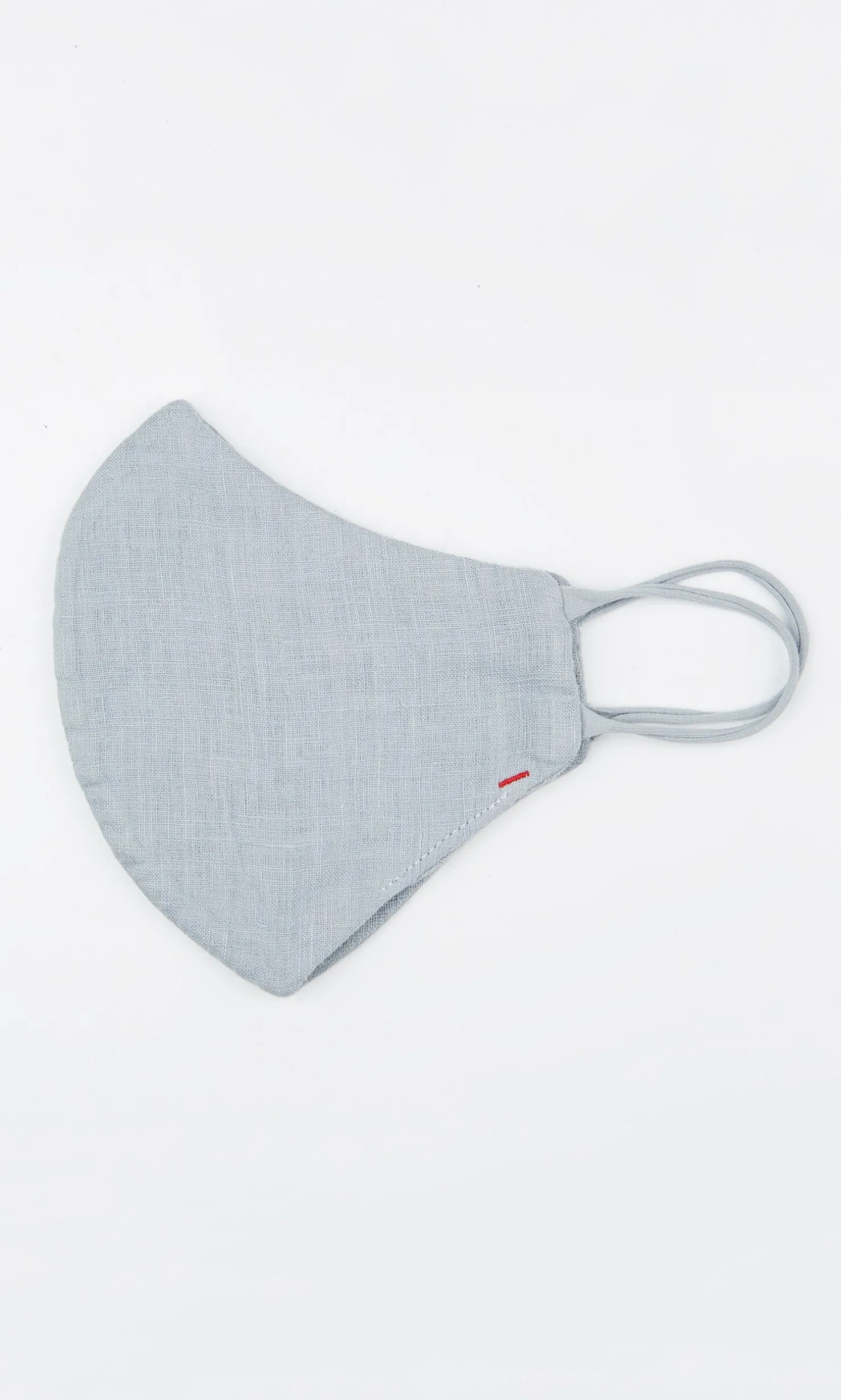 Organic Linen Mask - Grey Skies