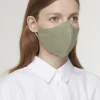 Organic Linen Mask - Leaf