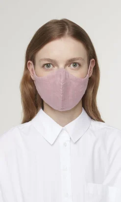 Organic Linen Mask - Rosebud