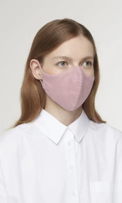 Organic Linen Mask - Rosebud