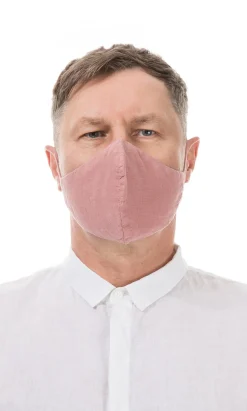 Organic Linen Mask Men Blur