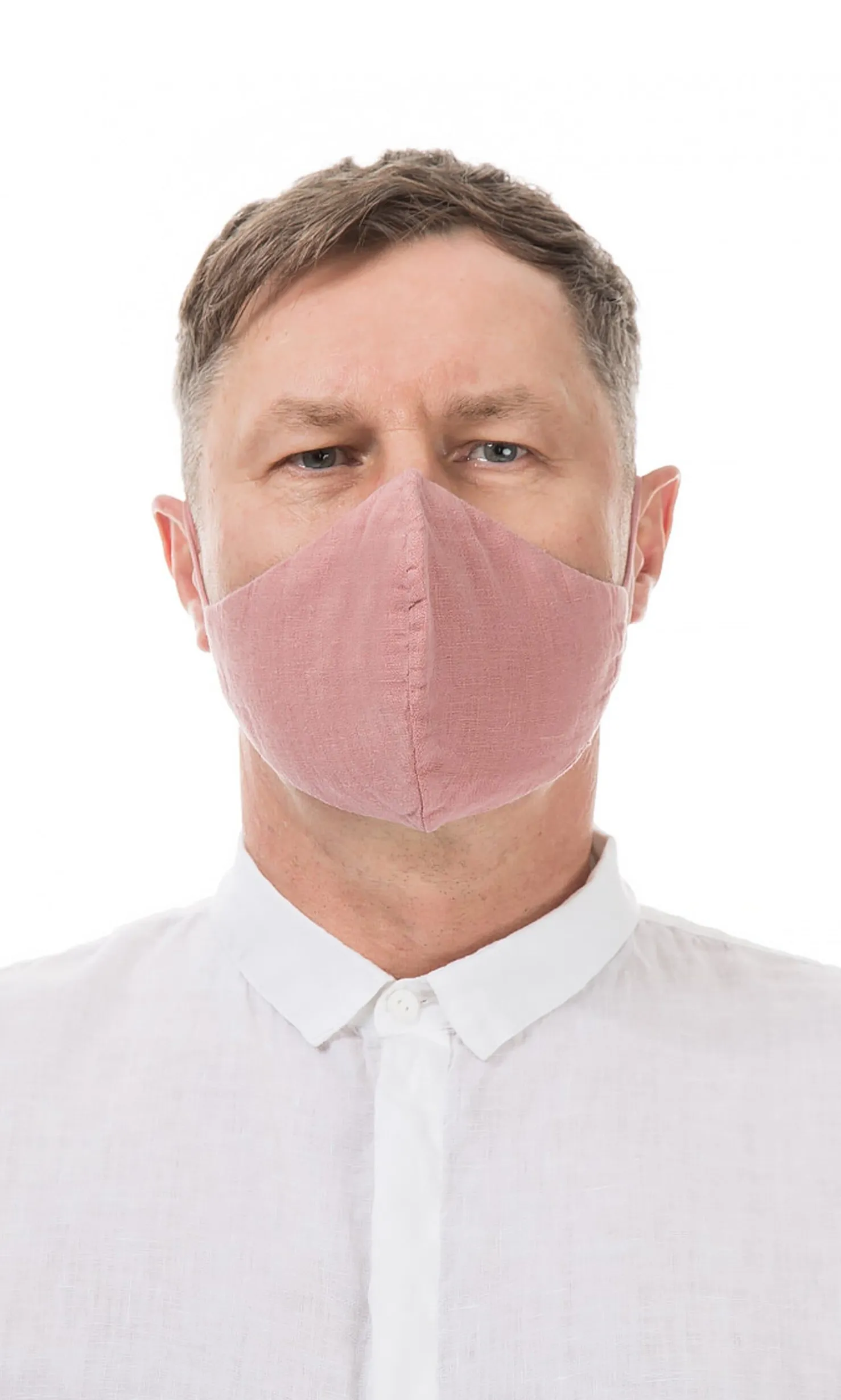 Organic Linen Mask Men Blur