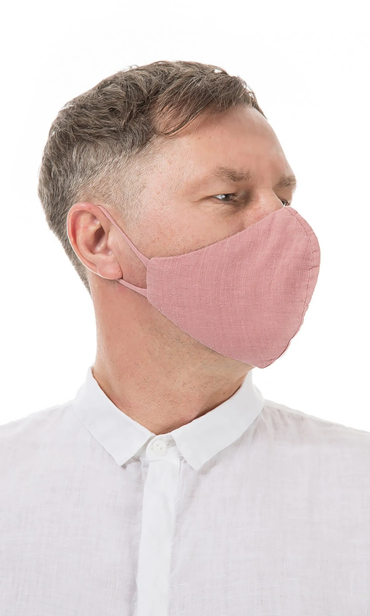Organic Linen Mask Men Blur