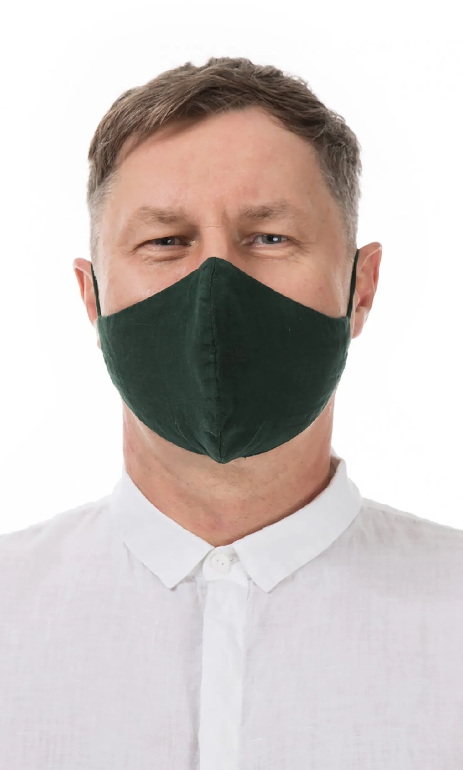 Organic Linen Mask Men Forest