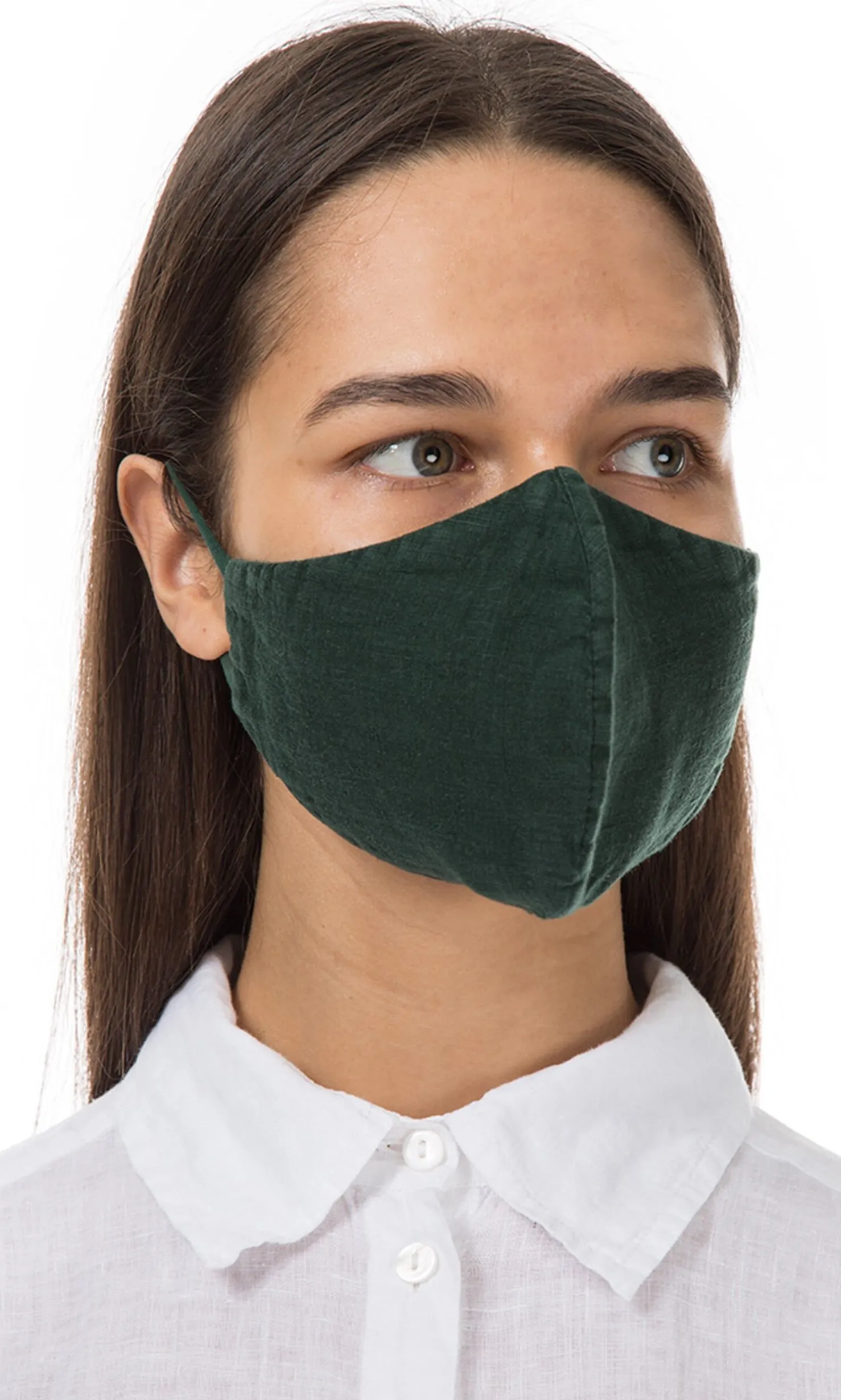 Organic Linen Mask Spruce