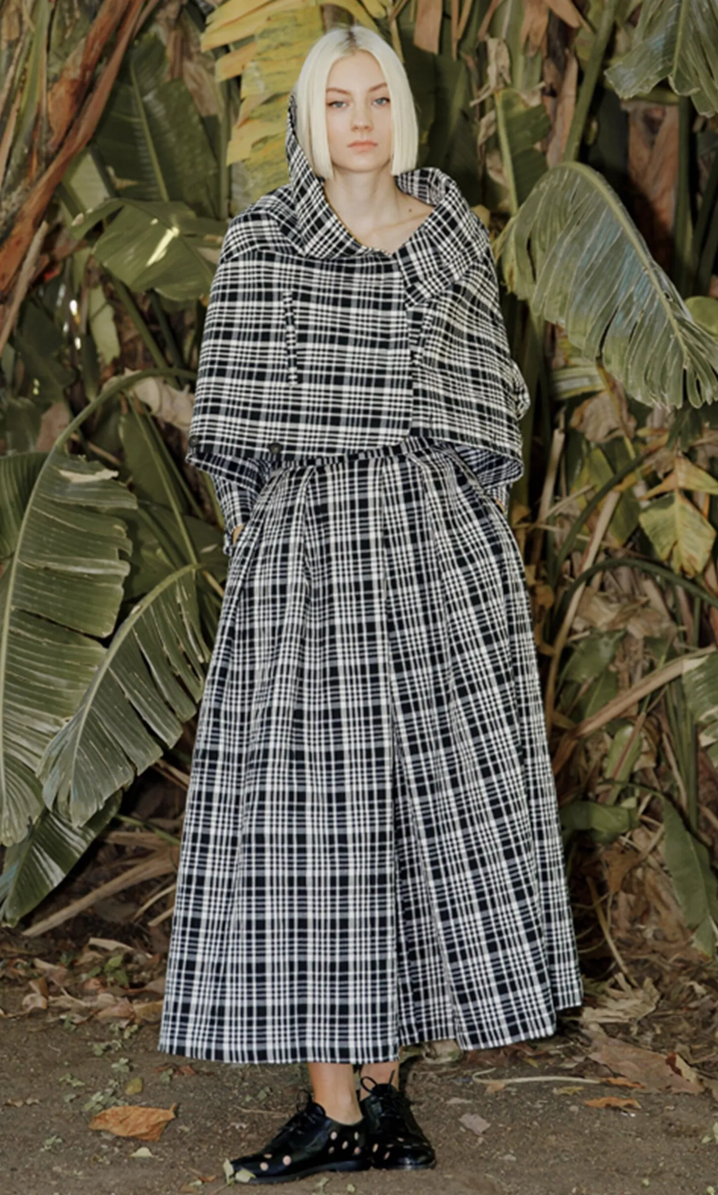 Plaid Check Skirt