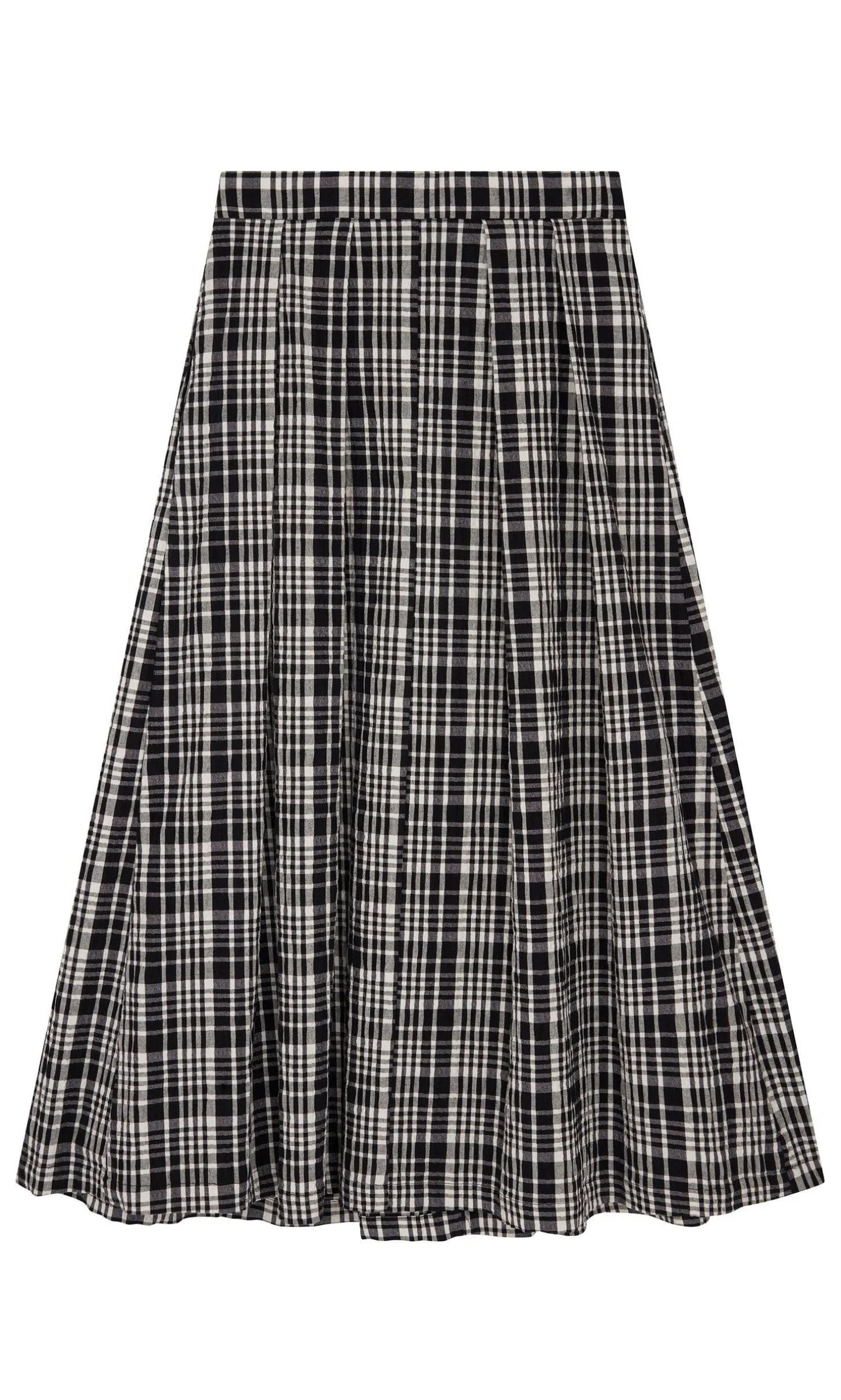 Plaid Check Skirt