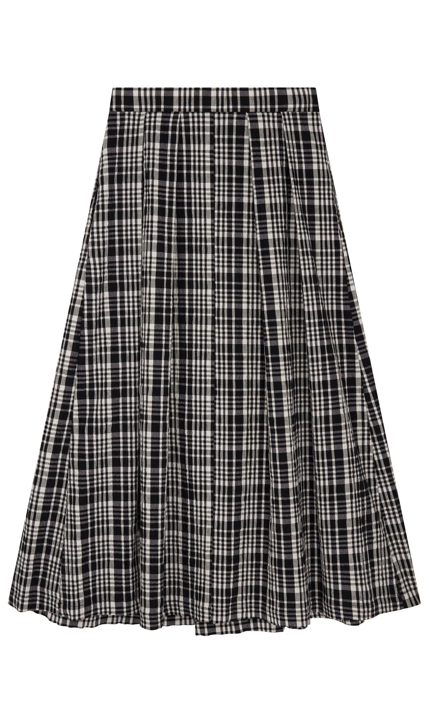 Plaid Check Skirt