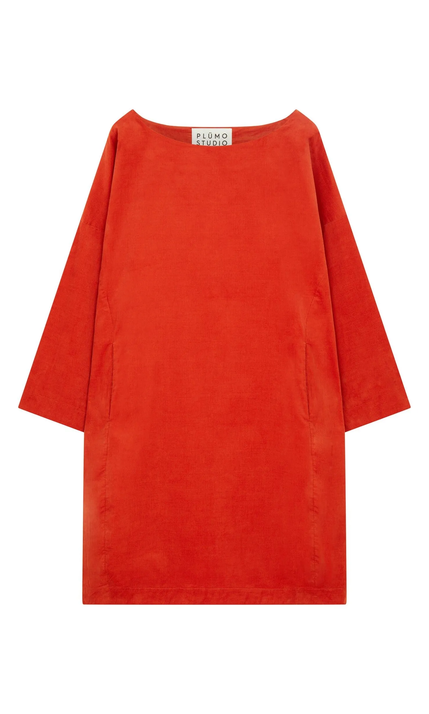 Rae Cord Dress - Cayenne