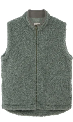 Ramblers Green Wool Gilet (No Hood)