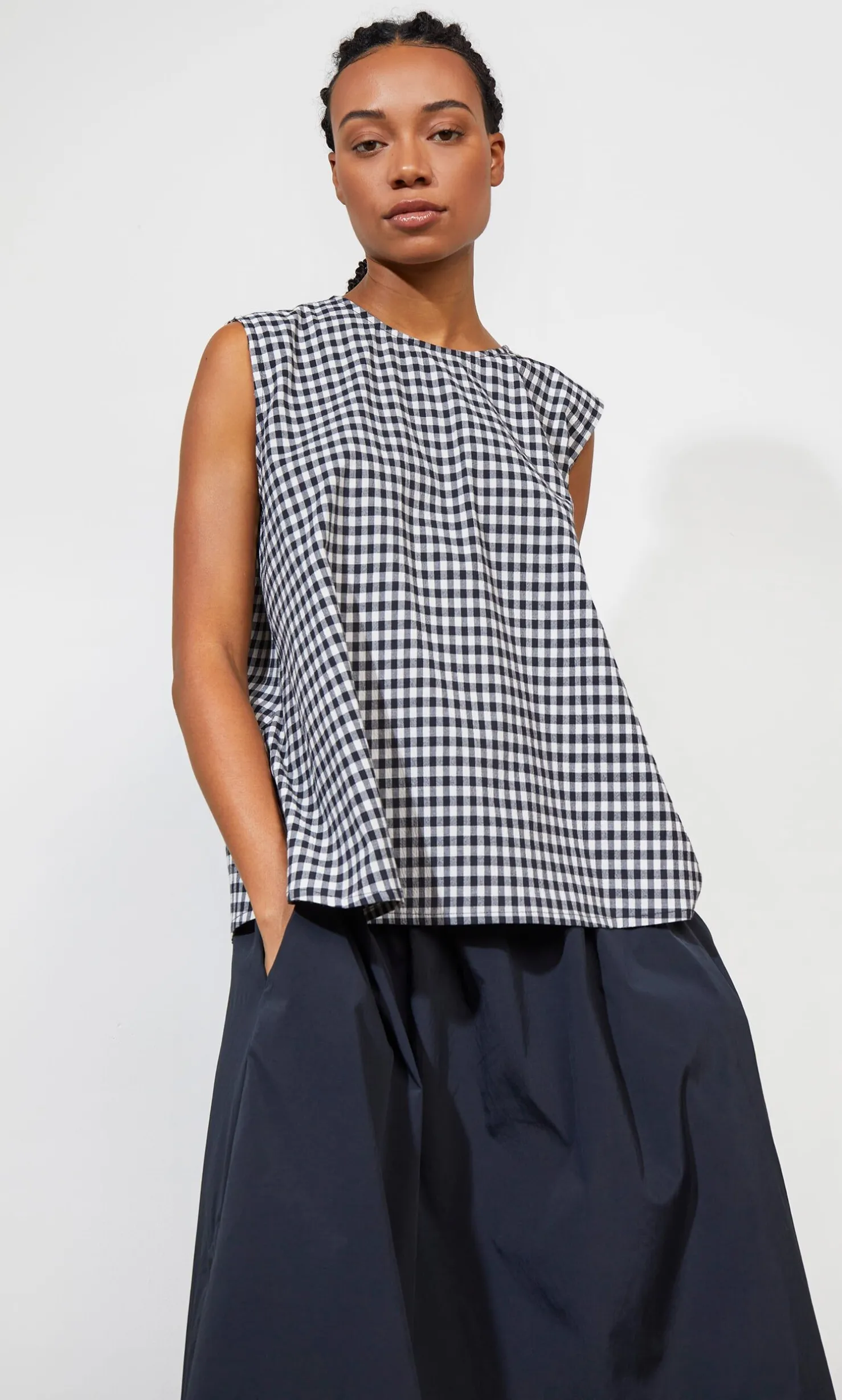 Serena Top - Gingham