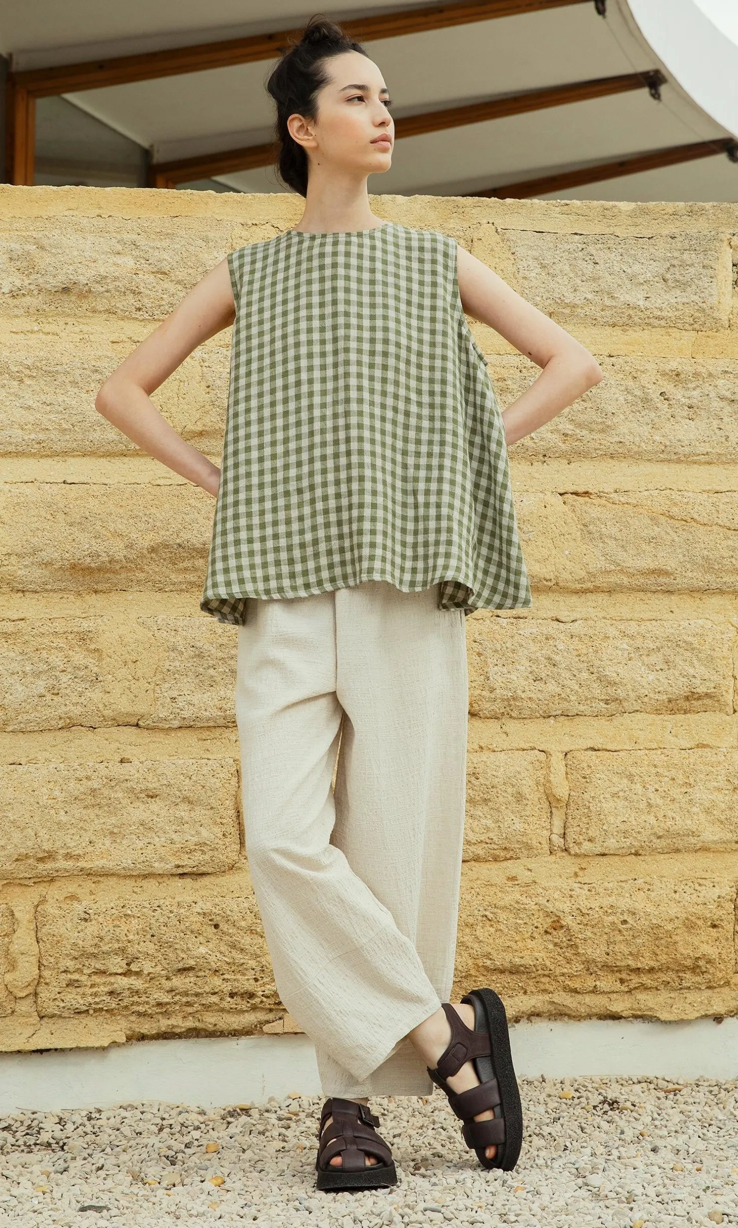 Serena Top - Olive