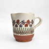 Short Glazed Jug - Ecru