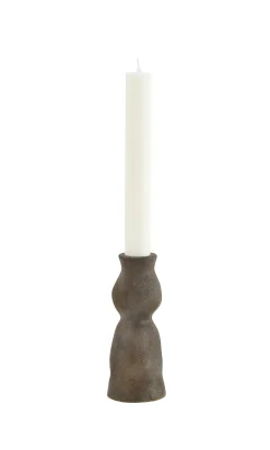 Stone Grey Candleholder
