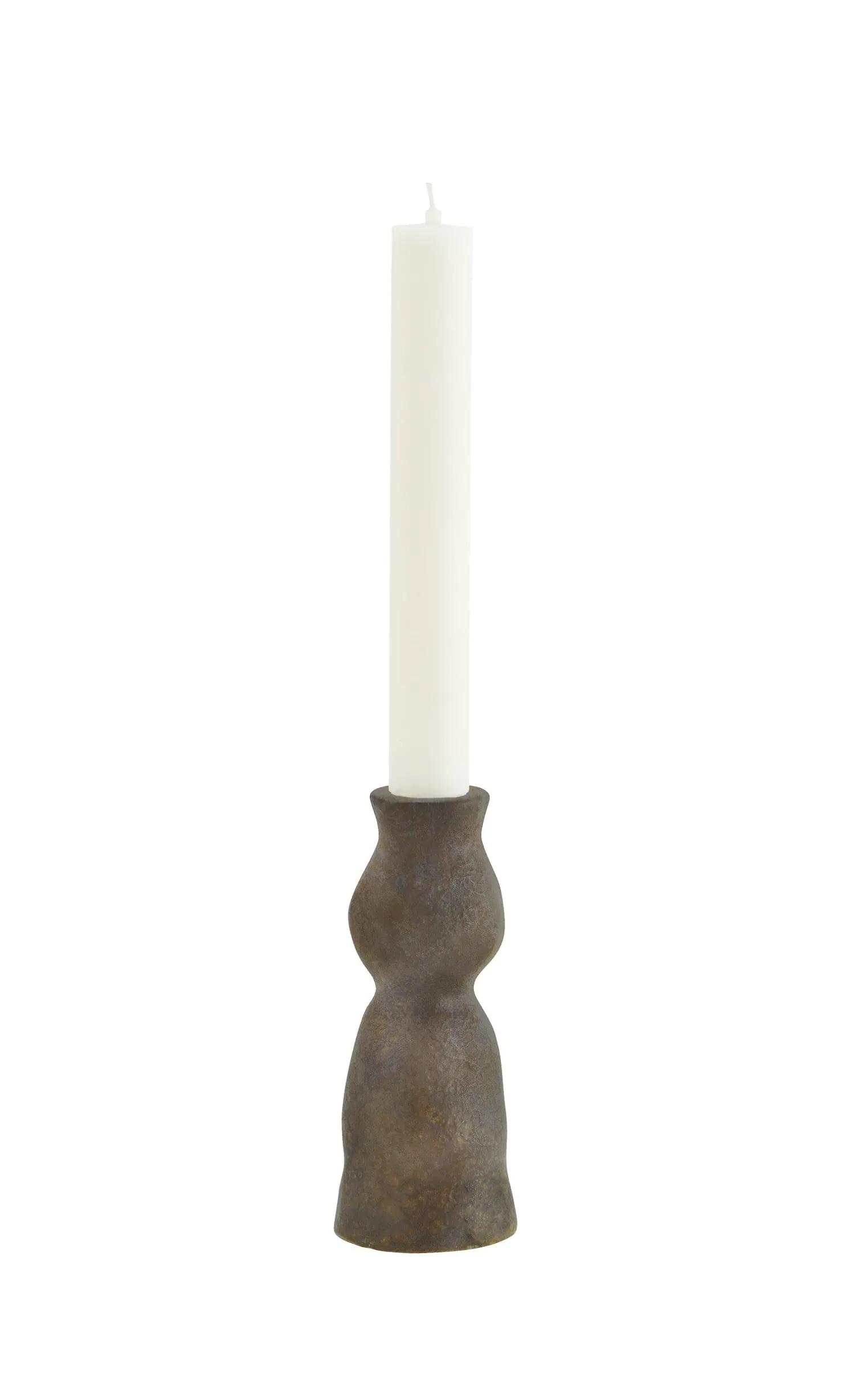 Stone Grey Candleholder