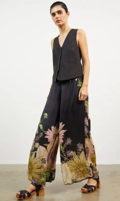 Wide Daisy Pants