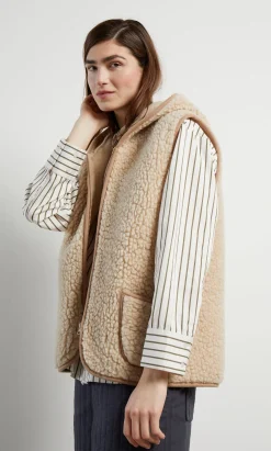 Wool Gilet - Natural